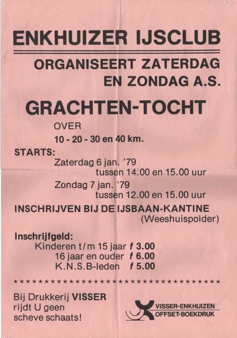 Grachtentocht Enkhuizen